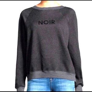 Wildfox “NOIR” Sweatshirt Gently Used Charcoal
